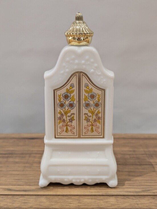 Avon Other - Vintage Milk Glass Armoire Decanter From Avon